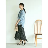 ペプラムマキシスカート | earth music&ecology | 詳細画像16