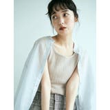 オーガニックコットンスクエアニットタンク | earth music&ecology | 詳細画像19