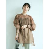 ★Mシアーシャツチュニック | earth music&ecology | 詳細画像8
