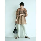 ★Mシアーシャツチュニック | earth music&ecology | 詳細画像18