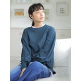 オーガニックコットンすきな丈ふわ袖BIGT(チュニック) | earth music&ecology | 詳細画像22