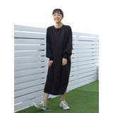 オーガニックコットンすきな丈ふわ袖BIGT(ワンピース) | earth music&ecology | 詳細画像14