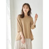 夏から秋へスイッチTシャツ(サイドスリット) | earth music&ecology | 詳細画像6