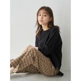 夏から秋へスイッチTシャツ(ラウンドヘム) | earth music&ecology | 詳細画像4