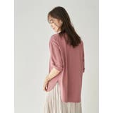 夏から秋へスイッチTシャツ(ラウンドヘム) | earth music&ecology | 詳細画像14