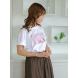 ピンク | ■アニマルフォトTシャツ | earth music&ecology