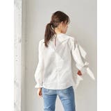 フロントレースブラウス | earth music&ecology | 詳細画像4