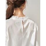 フロントレースブラウス | earth music&ecology | 詳細画像6