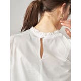 フロントレースブラウス | earth music&ecology | 詳細画像7