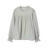 フロントレースブラウス | earth music&ecology | 詳細画像33