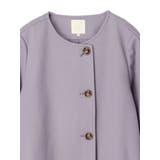 ノーカラーAラインコート | earth music&ecology | 詳細画像43