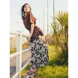 フラワープリントジャガードスカート | earth music&ecology | 詳細画像15
