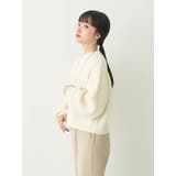 ヘアリーショートニットプルオーバー | earth music&ecology | 詳細画像4