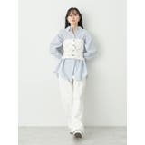 コットンツイルベルト付ビスチェ | earth music&ecology | 詳細画像5