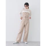 コットンツイルベルト付ビスチェ | earth music&ecology | 詳細画像13