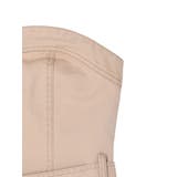 コットンツイルベルト付ビスチェ | earth music&ecology | 詳細画像18