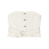 コットンツイルベルト付ビスチェ | earth music&ecology | 詳細画像25