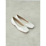 ホワイト | ORientalTRaffic バレエパンプス | earth music&ecology