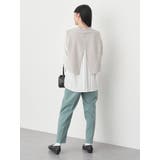 SET2点ベスト+バックプリーツブラウス | earth music&ecology | 詳細画像8