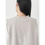 SET2点ベスト+バックプリーツブラウス | earth music&ecology | 詳細画像16