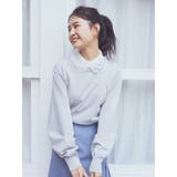 襟付きニットプルオーバー | earth music&ecology  | 詳細画像3 