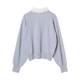 襟付きニットプルオーバー | earth music&ecology  | 詳細画像24 