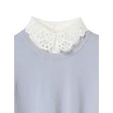 襟付きニットプルオーバー | earth music&ecology  | 詳細画像25 