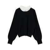 襟付きニットプルオーバー | earth music&ecology  | 詳細画像33 