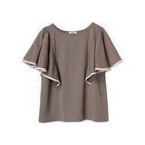 パイピングフレアスリーブカットソー | earth music&ecology | 詳細画像39