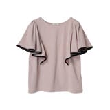 パイピングフレアスリーブカットソー | earth music&ecology | 詳細画像41