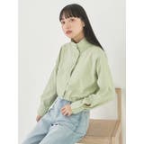 ライトグリーン | ショートブルゾン | earth music&ecology