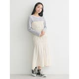 アイボリー | 2wayシャーリングキャミワンピース | earth music&ecology 