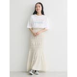 2wayシャーリングキャミワンピース | earth music&ecology  | 詳細画像6 