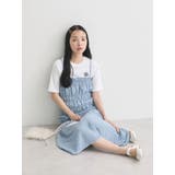 2wayシャーリングキャミワンピース | earth music&ecology  | 詳細画像13 