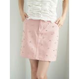 ビジューデニムミニスカート | earth music&ecology  | 詳細画像8 