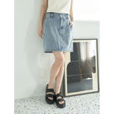 ビジューデニムミニスカート | earth music&ecology  | 詳細画像15 