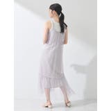 ドットチュールキャミワンピース | earth music&ecology  | 詳細画像9 