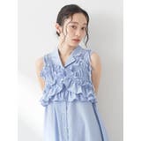 SET2点シャーリングビスチェ×シャツワンピース | earth music&ecology | 詳細画像11