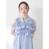SET2点シャーリングビスチェ×シャツワンピース | earth music&ecology | 詳細画像13