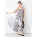 シャーリングチュールワンピース | earth music&ecology  | 詳細画像10 