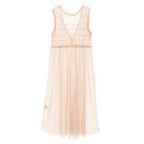 シャーリングチュールワンピース | earth music&ecology  | 詳細画像15 