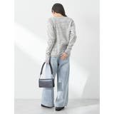 メランジリブカーディガン(gray) | earth music&ecology  | 詳細画像8