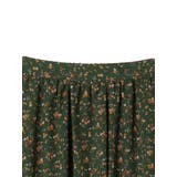 ・花柄フレアギャザースカート | Green Parks  | 詳細画像3 