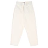 オフホワイト | Wrangler WR ルーミーテーパードホワイトデニムパンツ | Green Parks