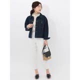 Wrangler WR ルーミーテーパードホワイトデニムパンツ | Green Parks | 詳細画像4