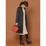 シャギーチェックコート | Green Parks  | 詳細画像4 