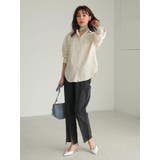 リネン両ポケットシャツ | Green Parks  | 詳細画像4 