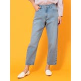 ・・デニムテーパードアンクルパンツ | Green Parks  | 詳細画像4 