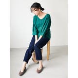 ・・デニムテーパードアンクルパンツ | Green Parks  | 詳細画像13 