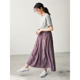 サテンギャザースカート | Green Parks  | 詳細画像2 